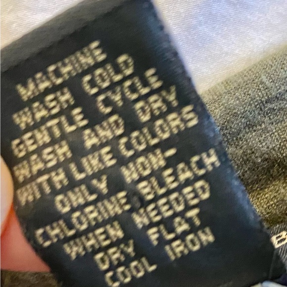 Super soft XS Retro Stretch/Vintage Banana Republic Olive Green Tee - Picture 7 of 7